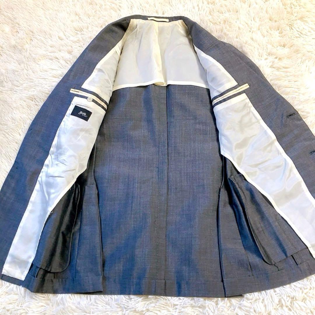 【DORMEUIL】Brilla per il gusto　スーツ　グレー　46