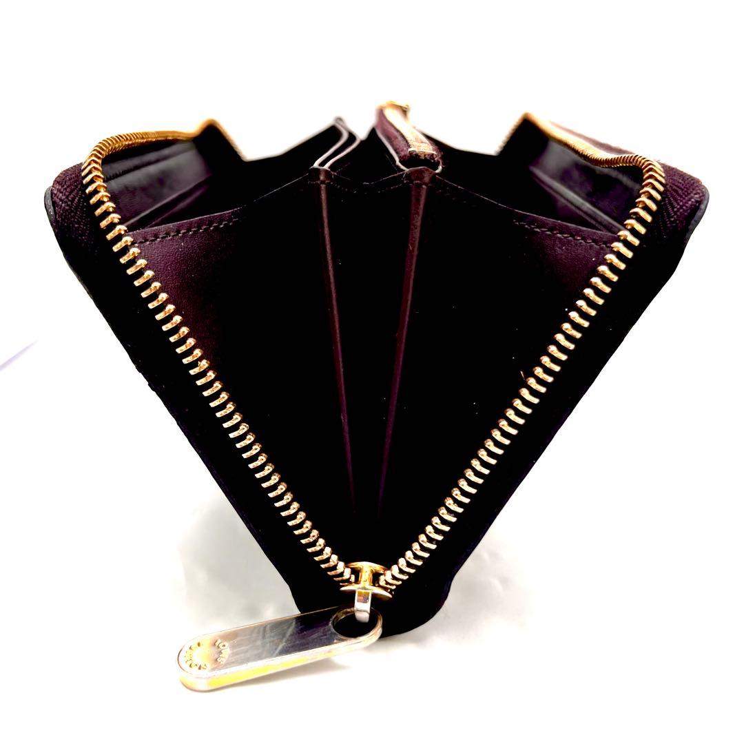 【極美品】 ルイヴィトン ヴェルニ アマラント ジッピーウォレット M93522