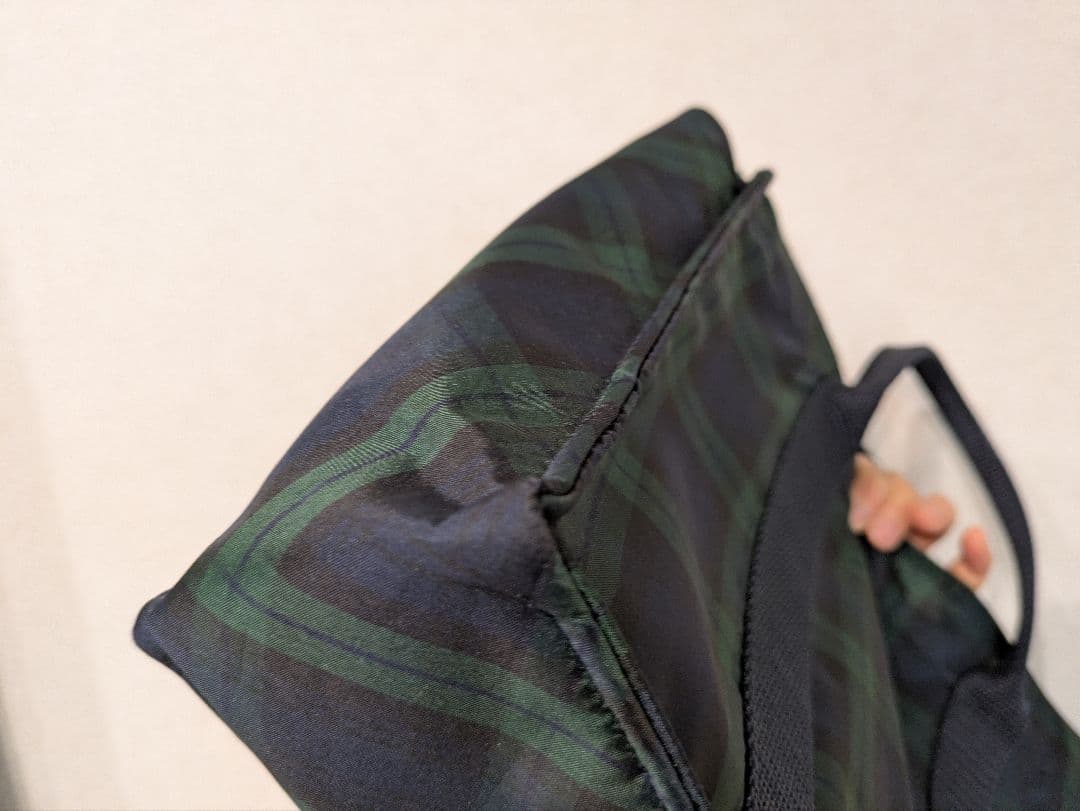 ファミリア　ブラックウォッチ　バッグ