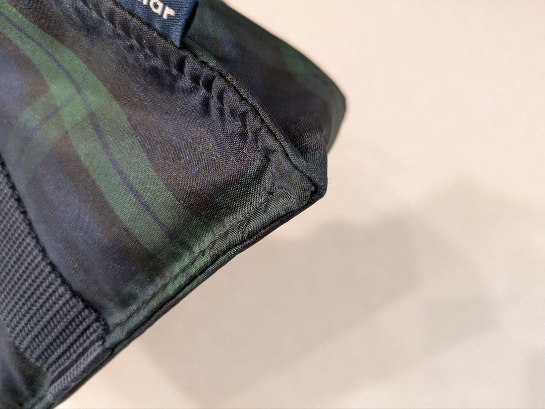 ファミリア　ブラックウォッチ　バッグ