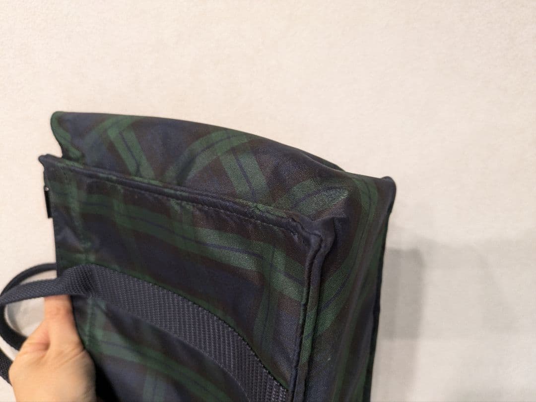 ファミリア　ブラックウォッチ　バッグ