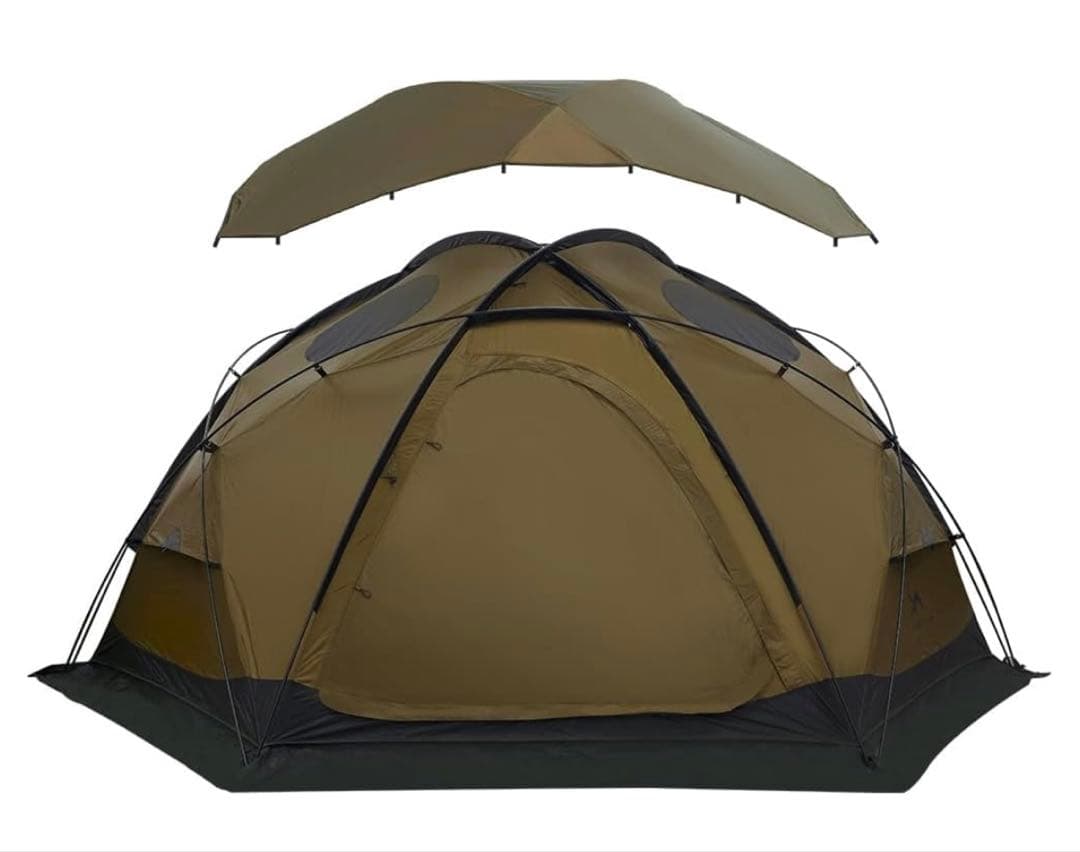 TOMOUNT シェルターテント 20Dシリコンナイロン PU3000mm