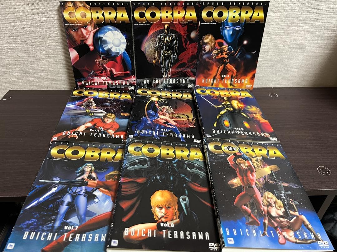 コブラ・ジ・アニメーション TVシリーズ1-7巻+他/レンタルDVD18枚セット
