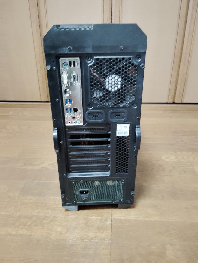 自作ゲーミングパソコン　8コア　i7 4790 マウス キーボード 付き