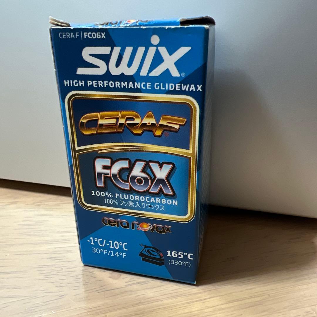 SWIX CERAF FC6X グライドワックス 30g
