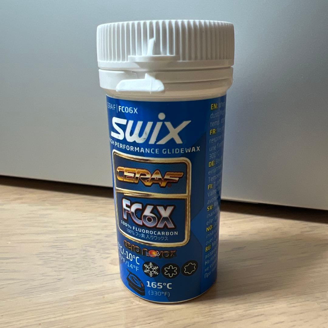 SWIX CERAF FC6X グライドワックス 30g