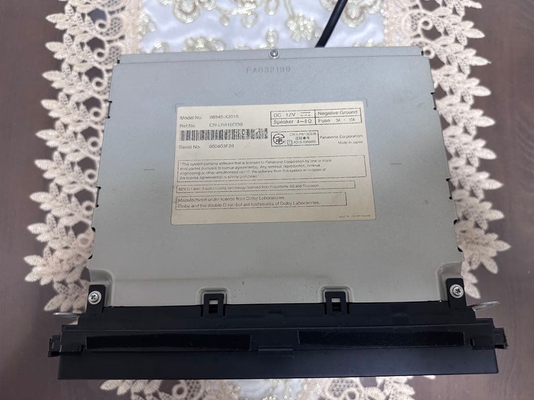 ウェイク DBA-LA700S カーナビゲーション X ファインセレクション