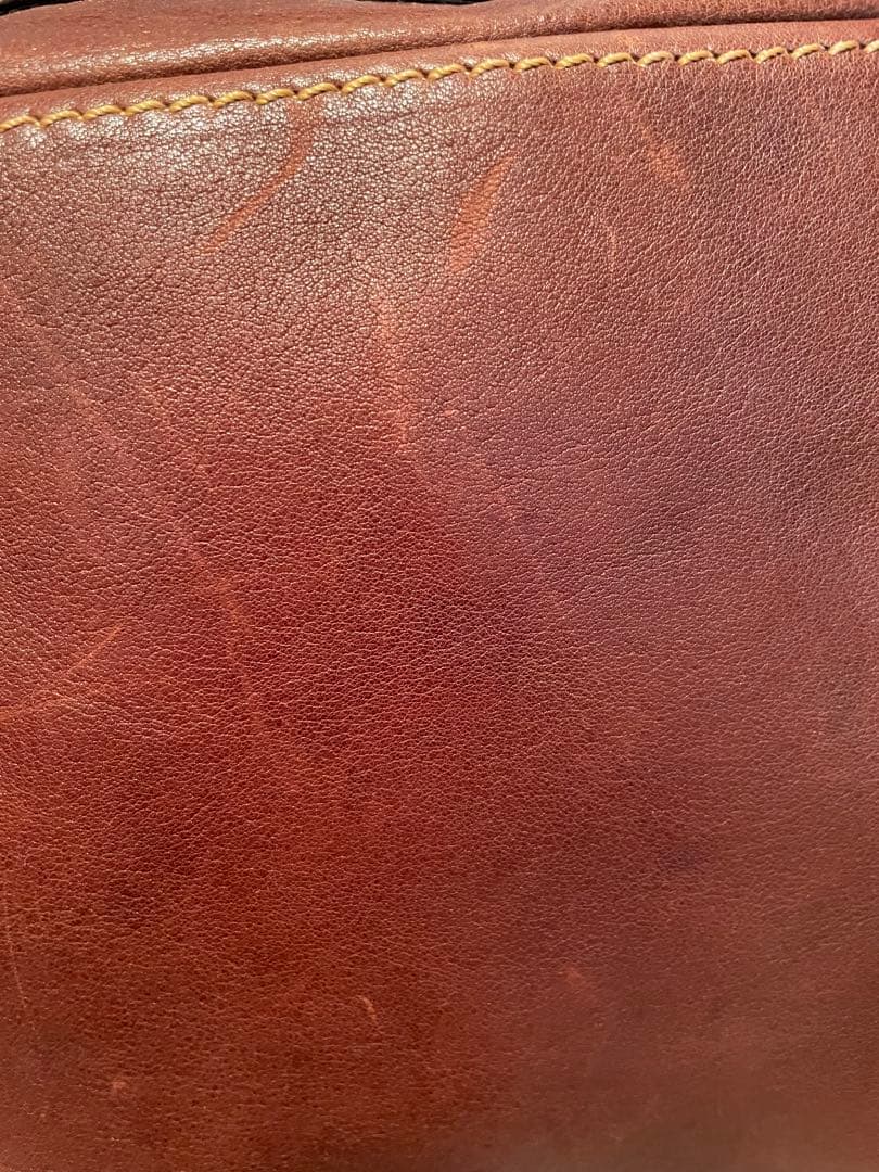 土屋鞄　ミニボストンバッグ　オイルヌメ