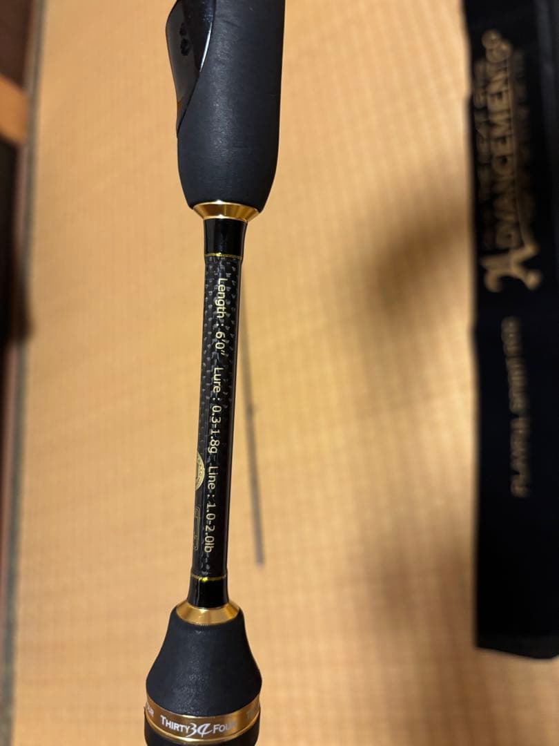 美品 34 サーティーフォー PSR-60 ザネクストステージ アジングロッド
