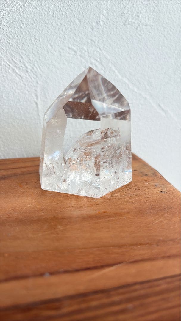 天然石　レムリアン　クオーツ　タワー　水晶　美品