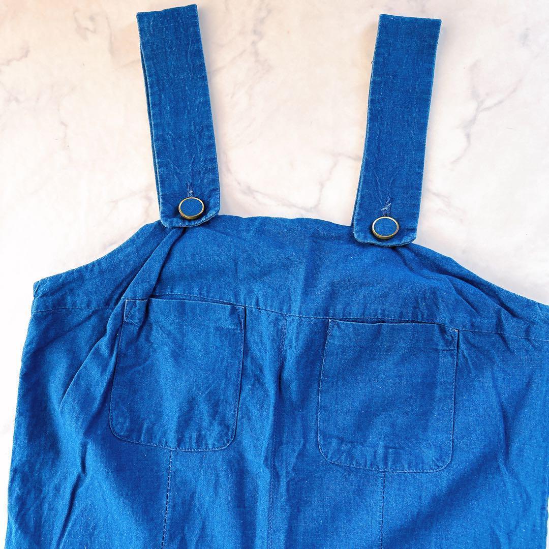 希少꧁MIUMIU꧂オーバーオール サロペット ワイドパンツ イタリア製 伸縮