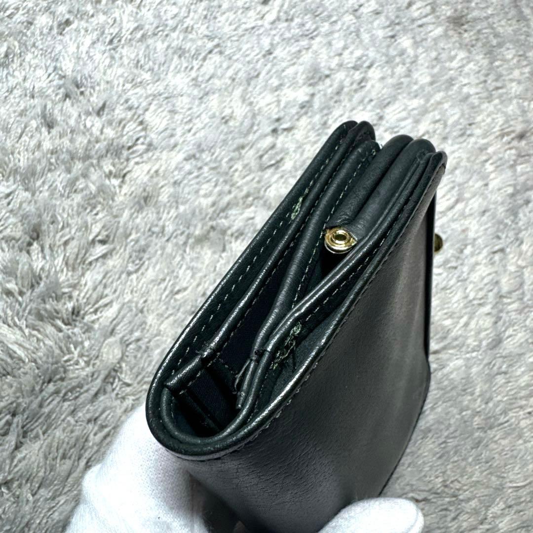 COACH コーチ オールドコーチ 二つ折り財布 本革 レザー がま口