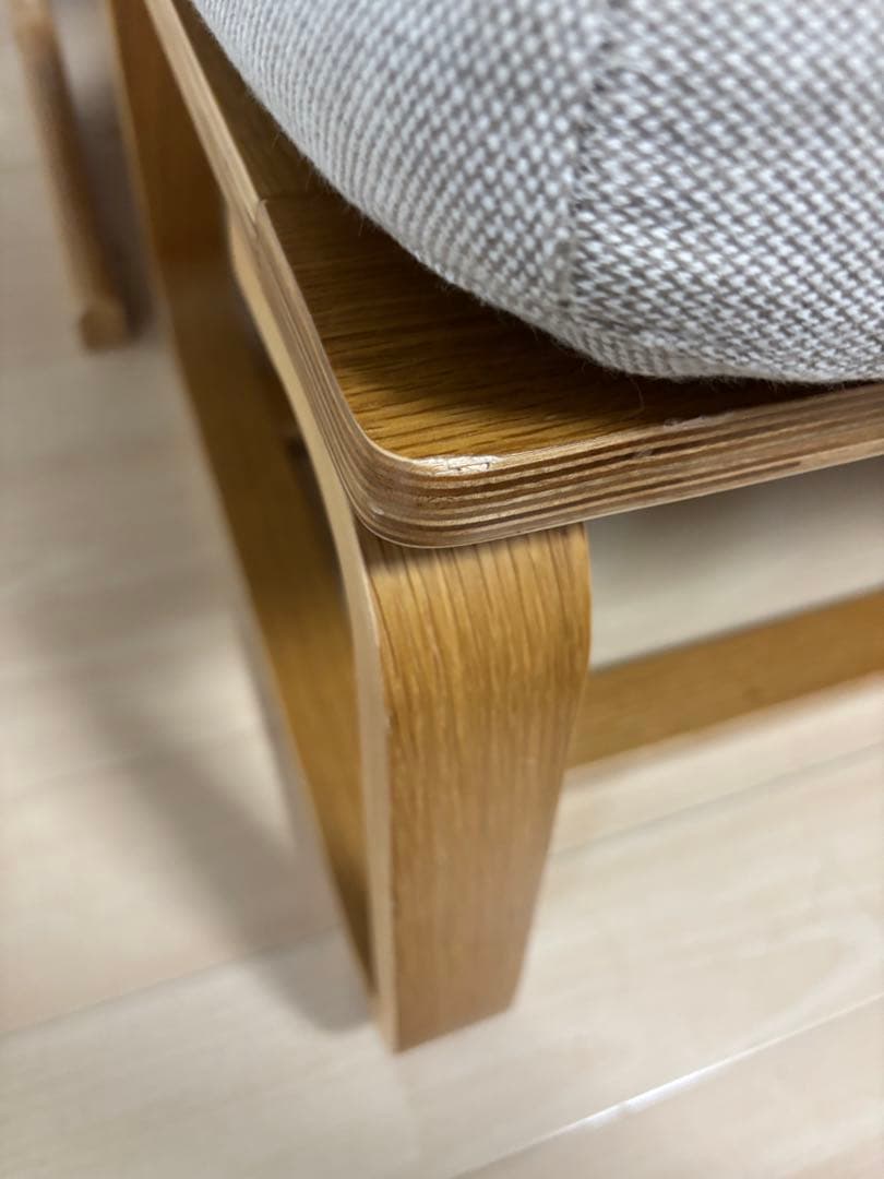 【送料込み】無印良品リビングでもダイニングでも使えるベンチ