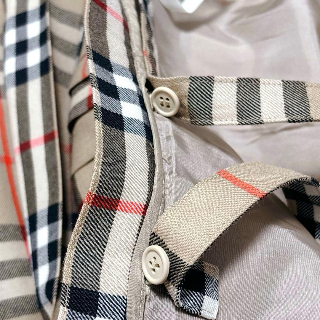 美品✨希少✨2WAY バーバリーズ 巻きスカート 160A ノバチェック ウール