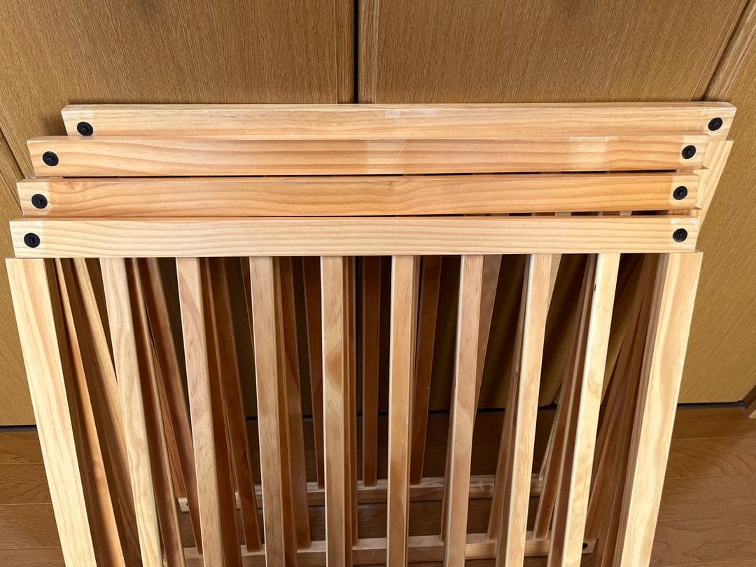 日本育児 木製パーテーション FLEX400-W (不足パーツあり)