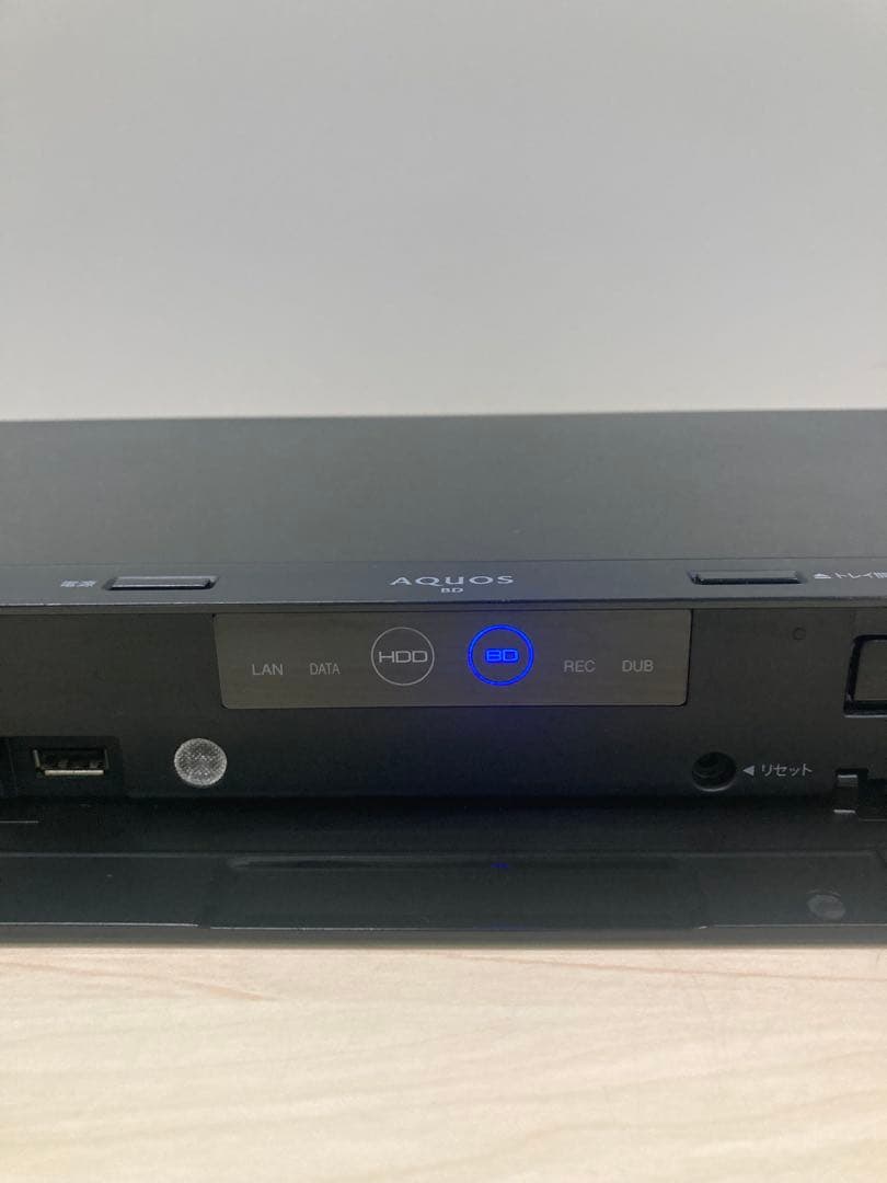 あ*ち様 動作良好　リモコン新品　シャープ　AQUOS ブルーレイ　BD-NW
