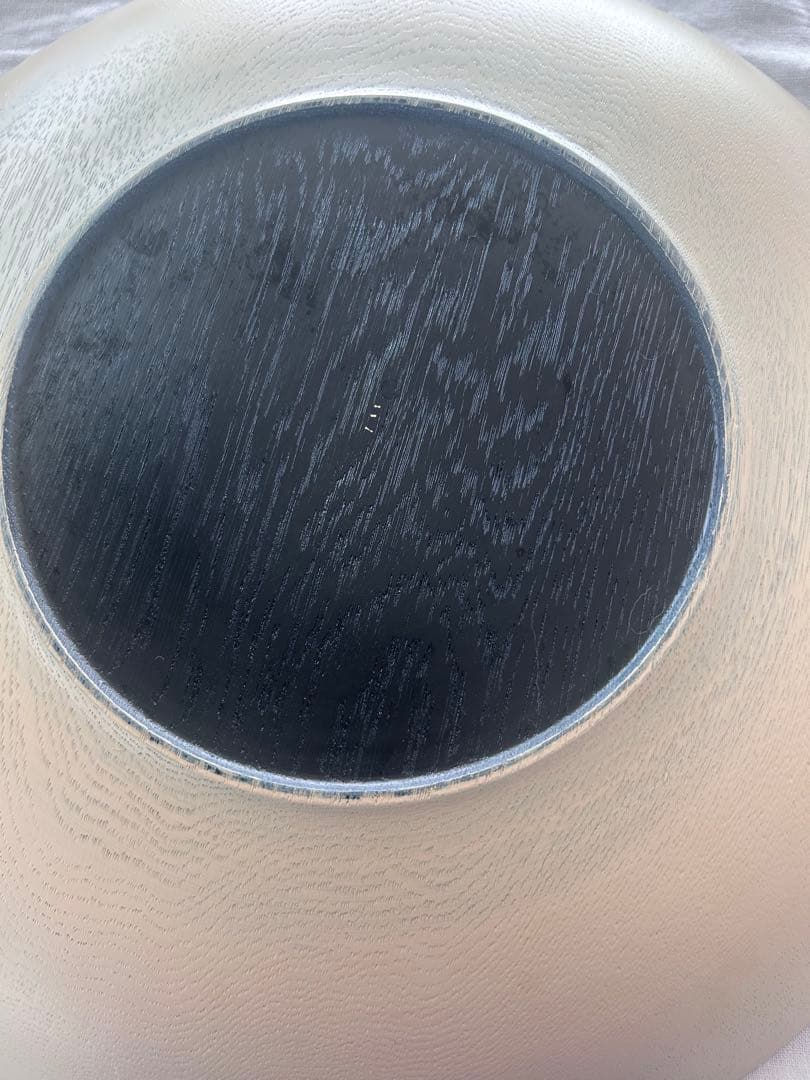 三谷龍二さん　白漆　大皿