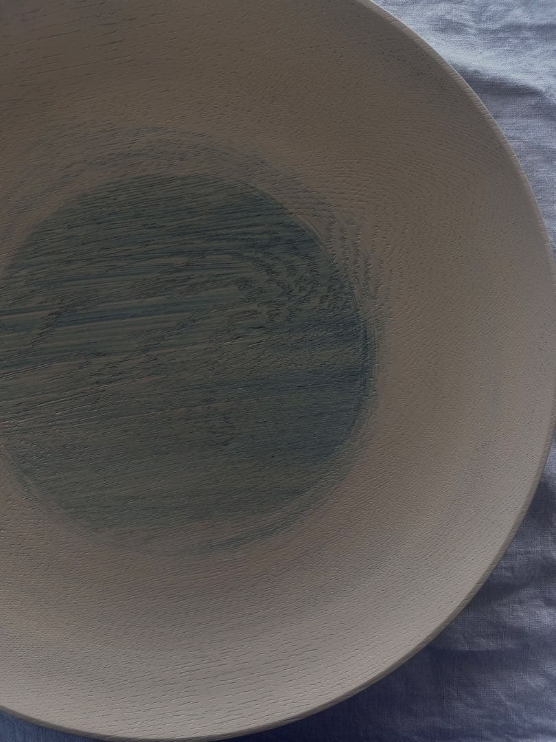 三谷龍二さん　白漆　大皿