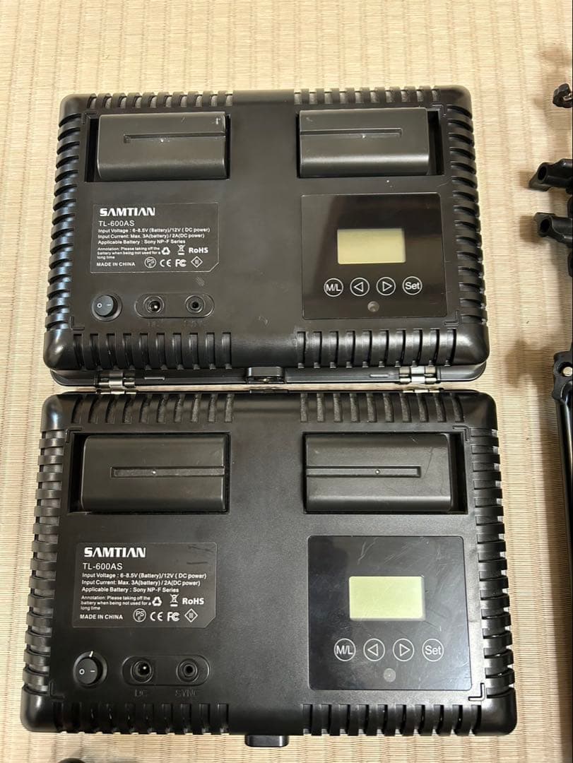 ビデオ・写真用照明 LEDライトキット SAMTIAN TL-600AS