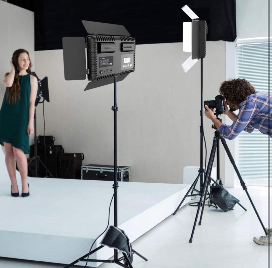 ビデオ・写真用照明 LEDライトキット SAMTIAN TL-600AS