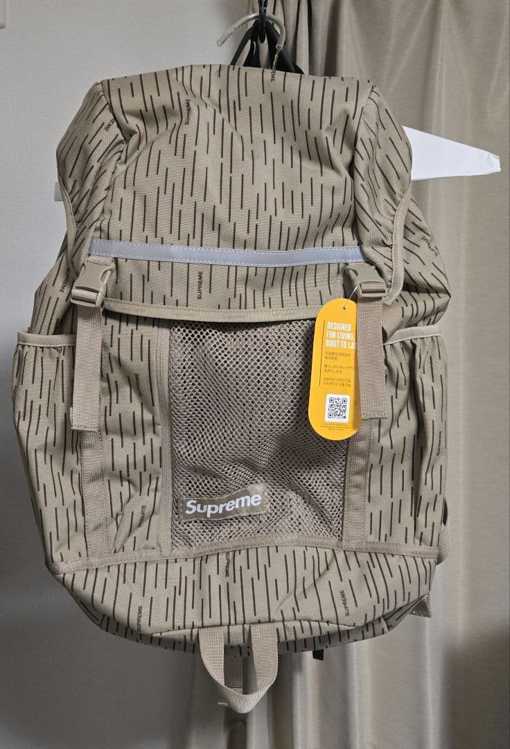 新品 supreme 2024AW バックパック レインドロップ シュプリーム