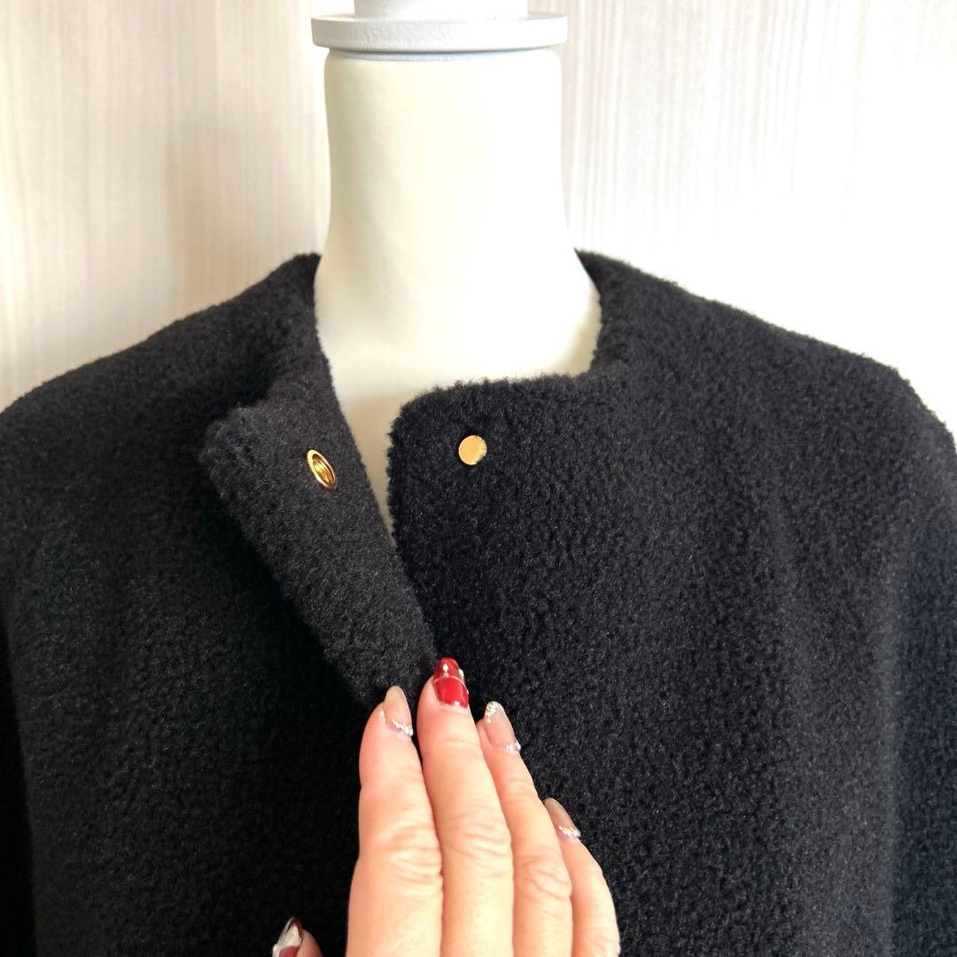 未使用 ☆ UNITED ARROWS ボア マントコート