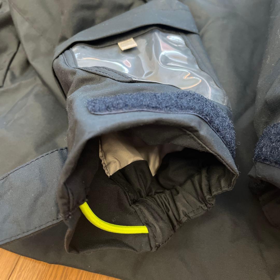 スキーウェア キッズ 115→135 デサント 赤 紺　手袋付き