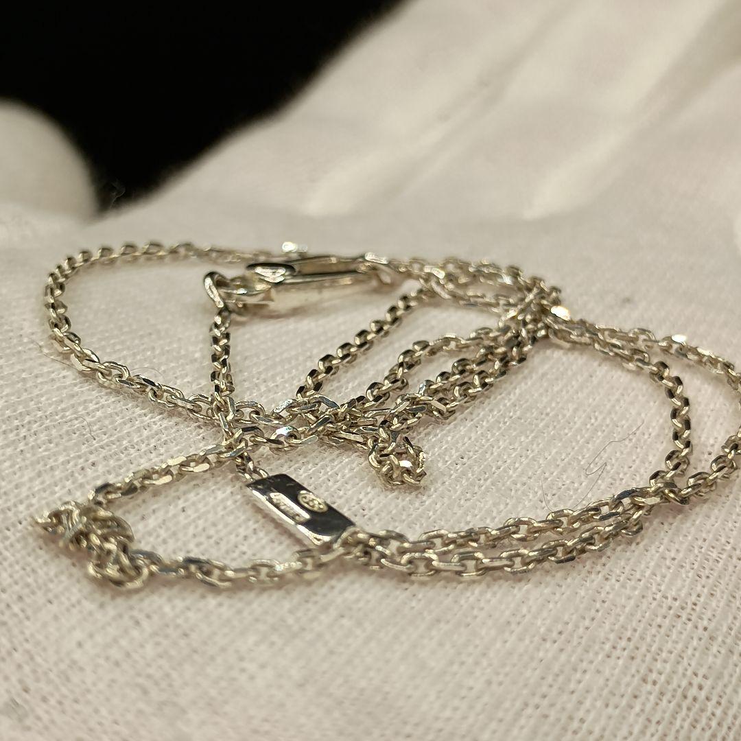 GUCCI カットあずきチェーン 42cm 1.2mm 細目 SILVER925
