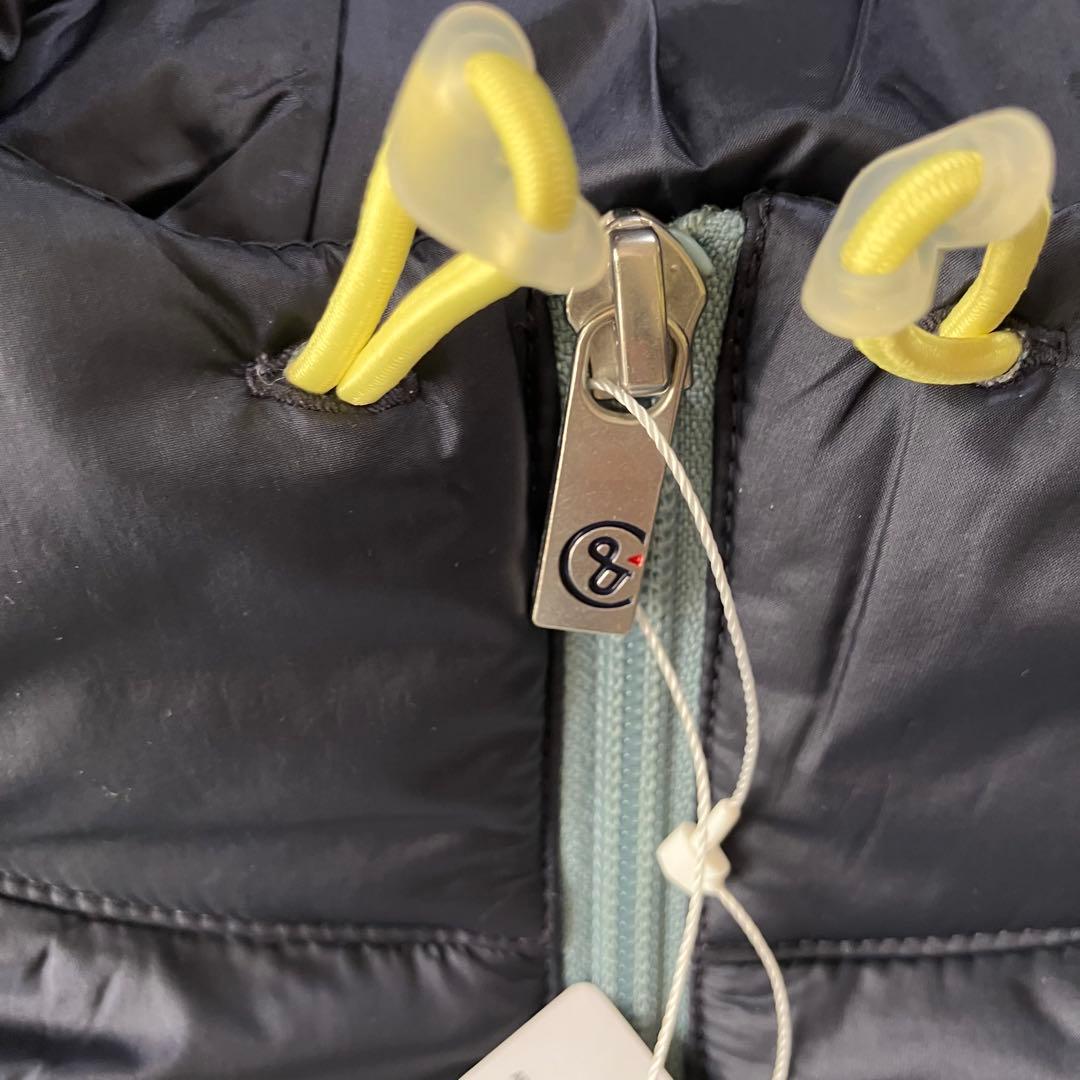 【タグ付新品】and per se 2023年モデル ビッグロゴ 中綿ベスト L