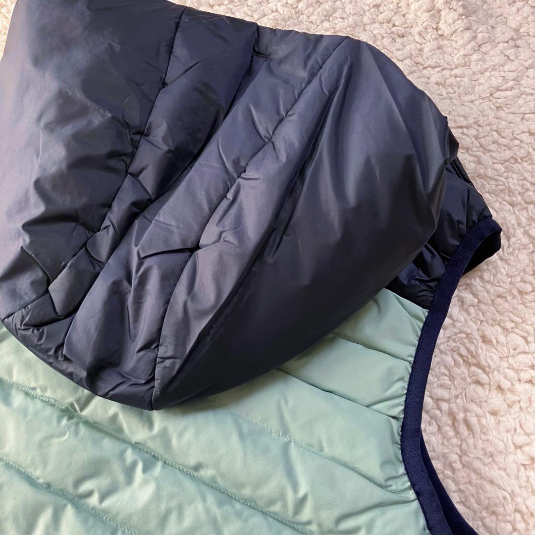 【タグ付新品】and per se 2023年モデル ビッグロゴ 中綿ベスト L