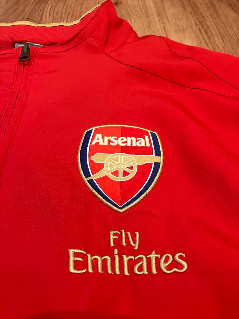アーセナルFC Nike トラックジャケット 赤 Fly Emirates古着