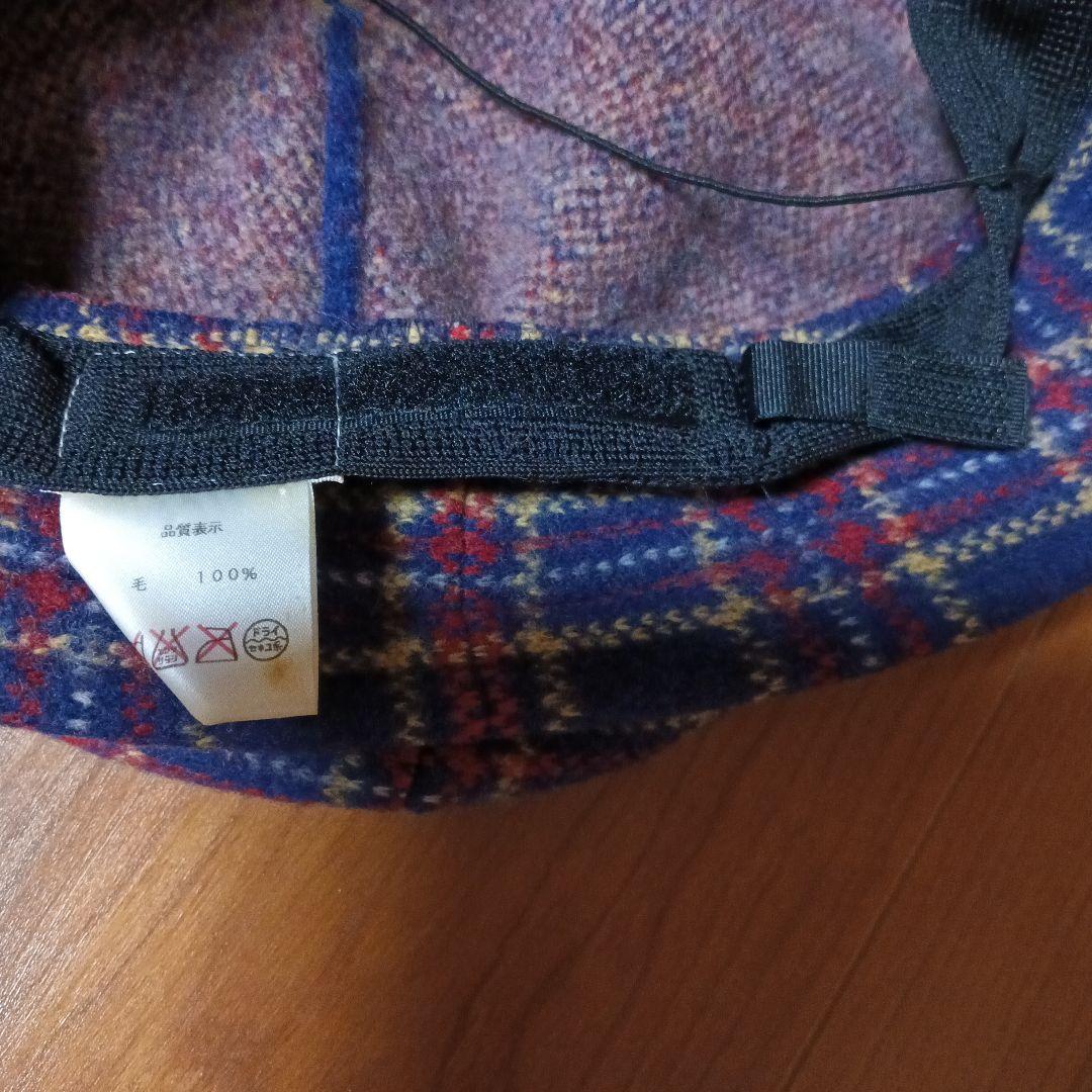 希少 Vivienne Westwood チェック オーブ クロッシェ帽子