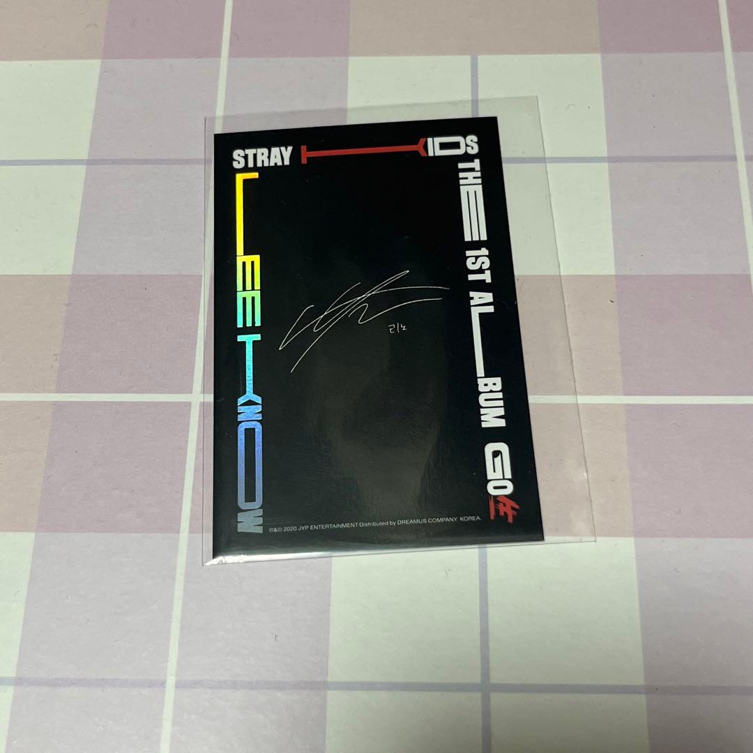 Stray kids  スキズ リノ GO生 限定 トレカ