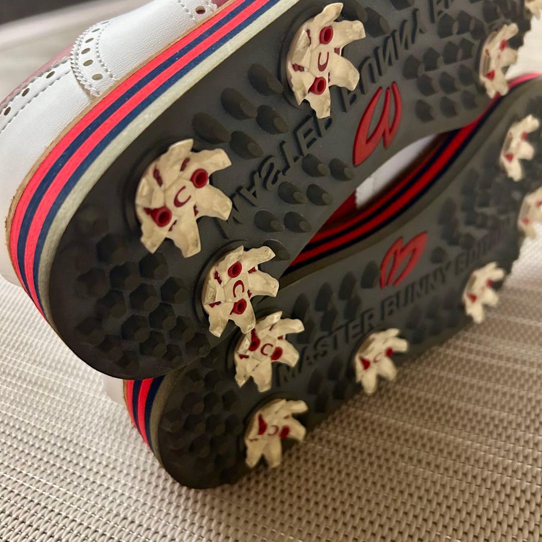 タグ有り MASTER BUNNY EDITION ゴルフ スパイク 23.5