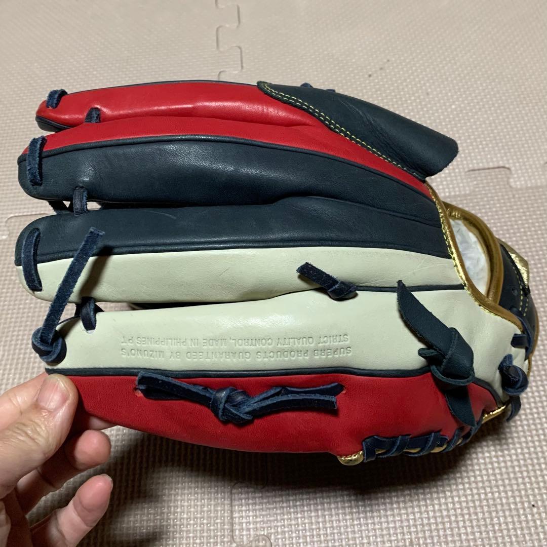 新品　グローバルエリート限定品　勝色コレクション 一般軟式　投手用グラブ