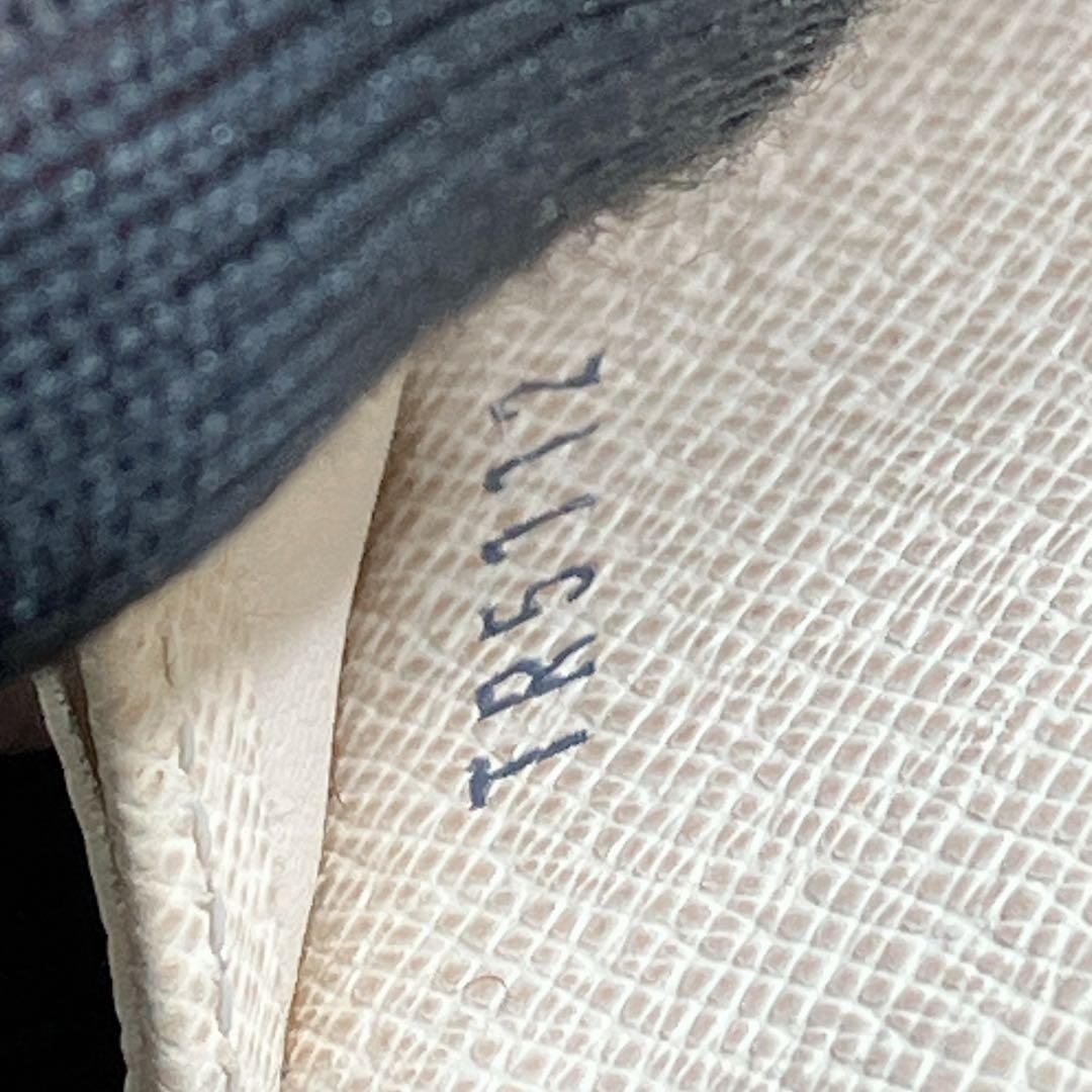 ！超美品！ ルイヴィトン ダミエ アズール ポルトフォイユ サラ 長財布