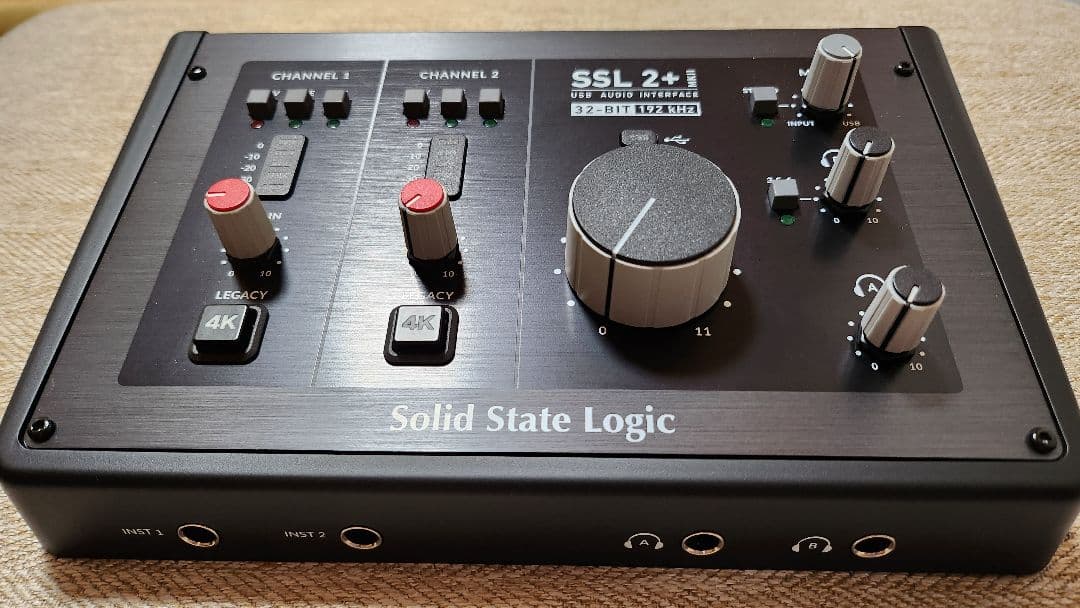 SSL2+MKⅡ オーディオインターフェース ほぼ新品 付属品完備