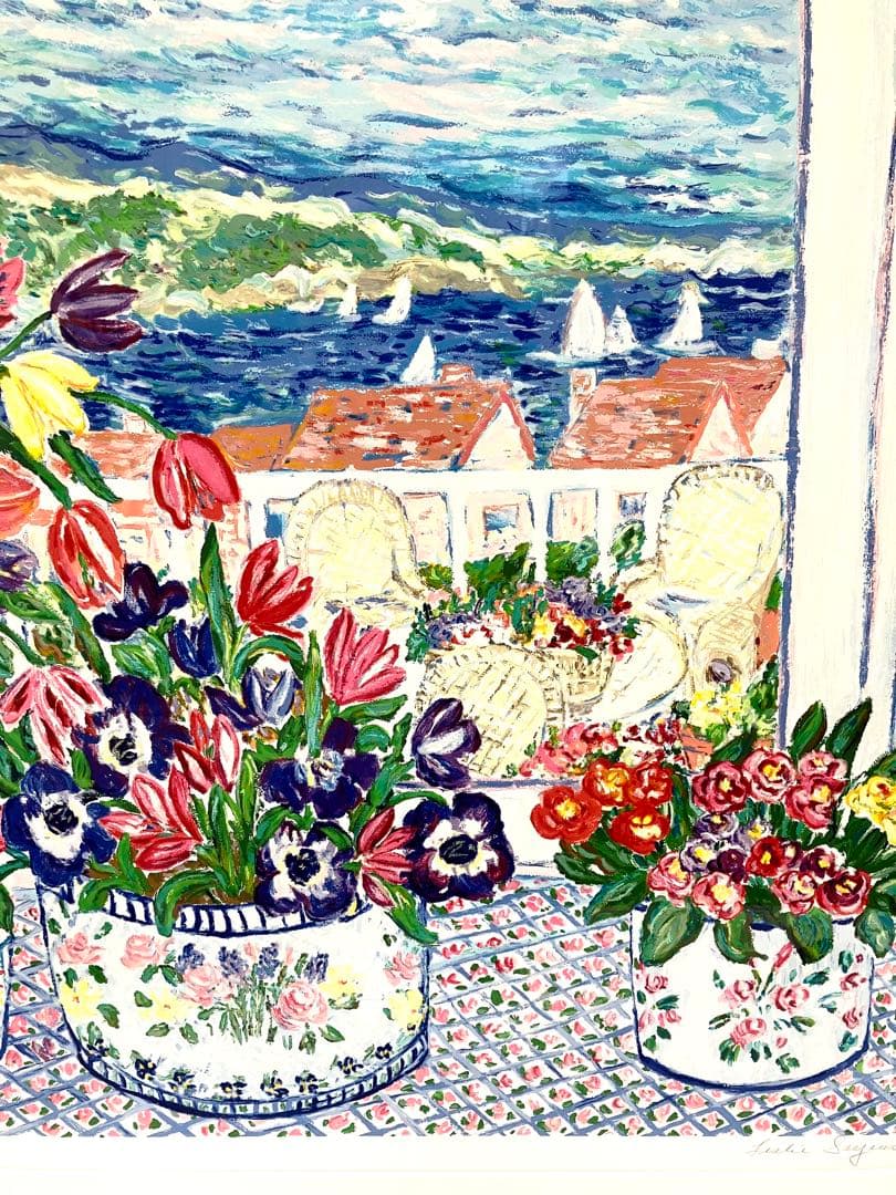 ◆レスリー・セイヤー／セイリング◆シルクスクリーン 大判 25号 82/350