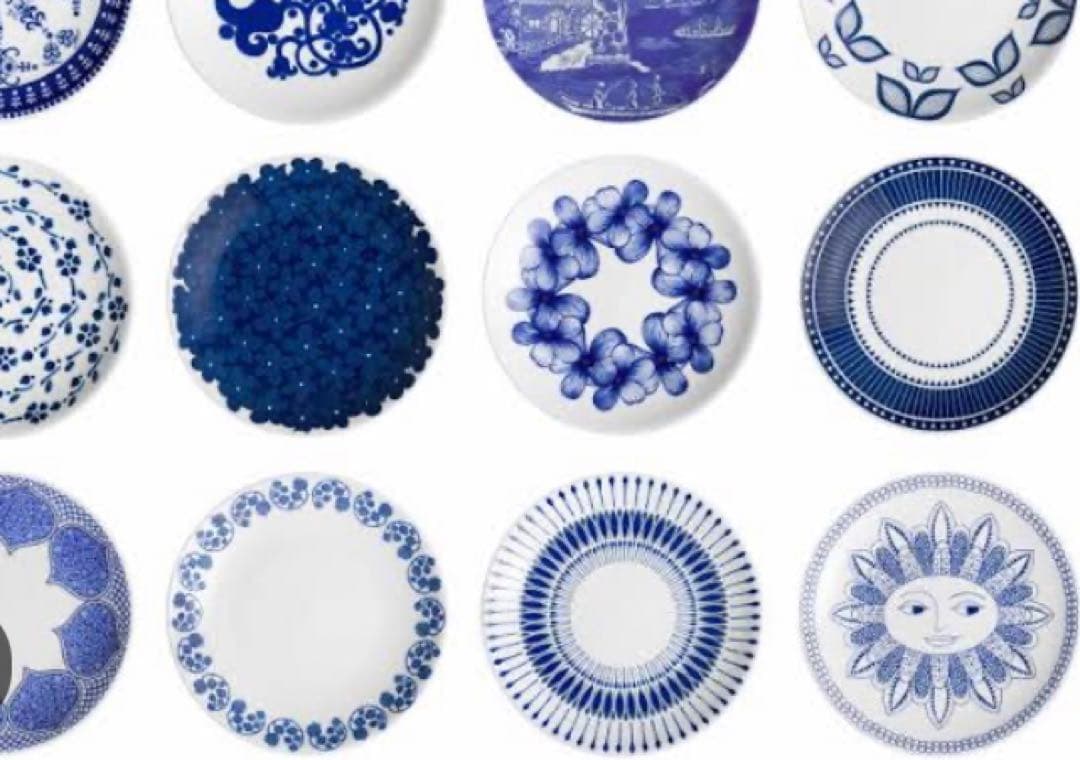 日本未入荷　ARABIA 140周年記念プレート　ヘリ　Heli 26㎝