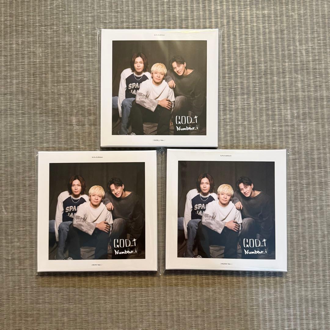 【未開封】Number_i GOD_i iLYs Edition チャーム付