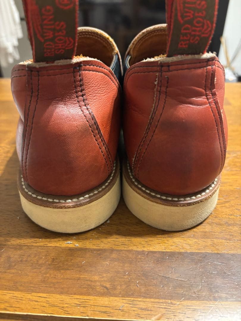 【8E 90'S】レッドウィング 8145 ロメオ サイドゴア 赤茶