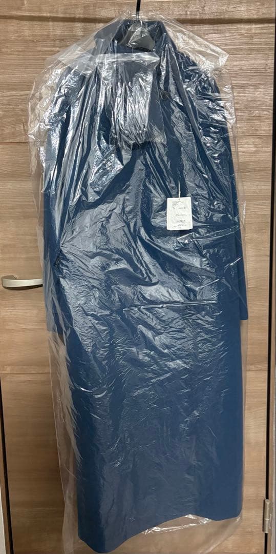 ウーリーテック2WAYスタンドコート　ブルー　ハレ