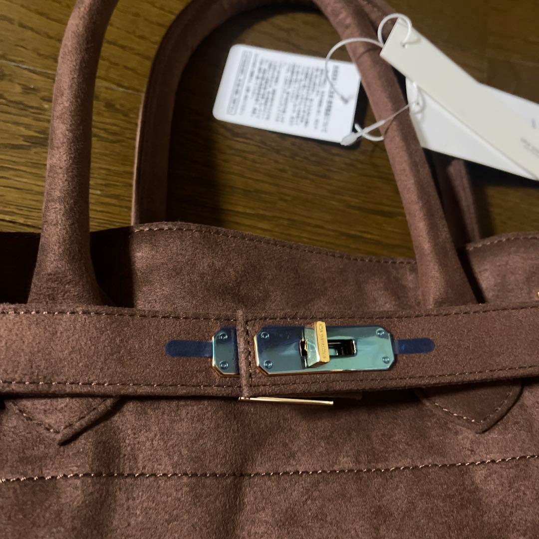 新品⭐︎sita parantica SS別注 フェイクスエードトートバッグ 茶色