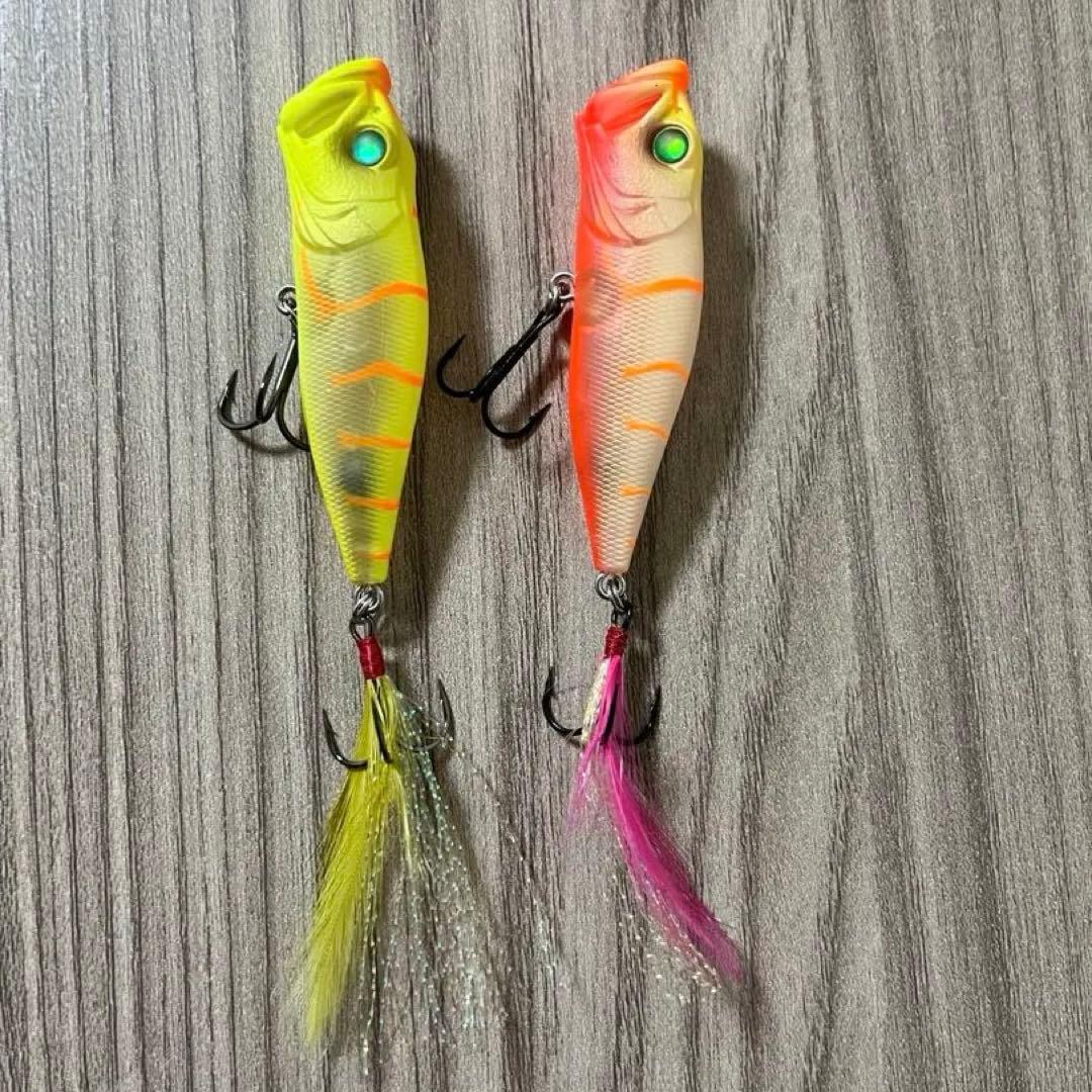 megabass pop-x メガバス　ポップx　ホットシュリンプ　美品