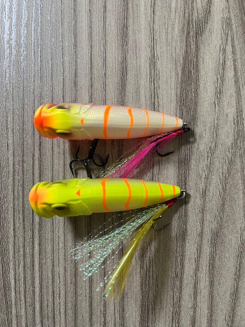 megabass pop-x メガバス　ポップx　ホットシュリンプ　美品