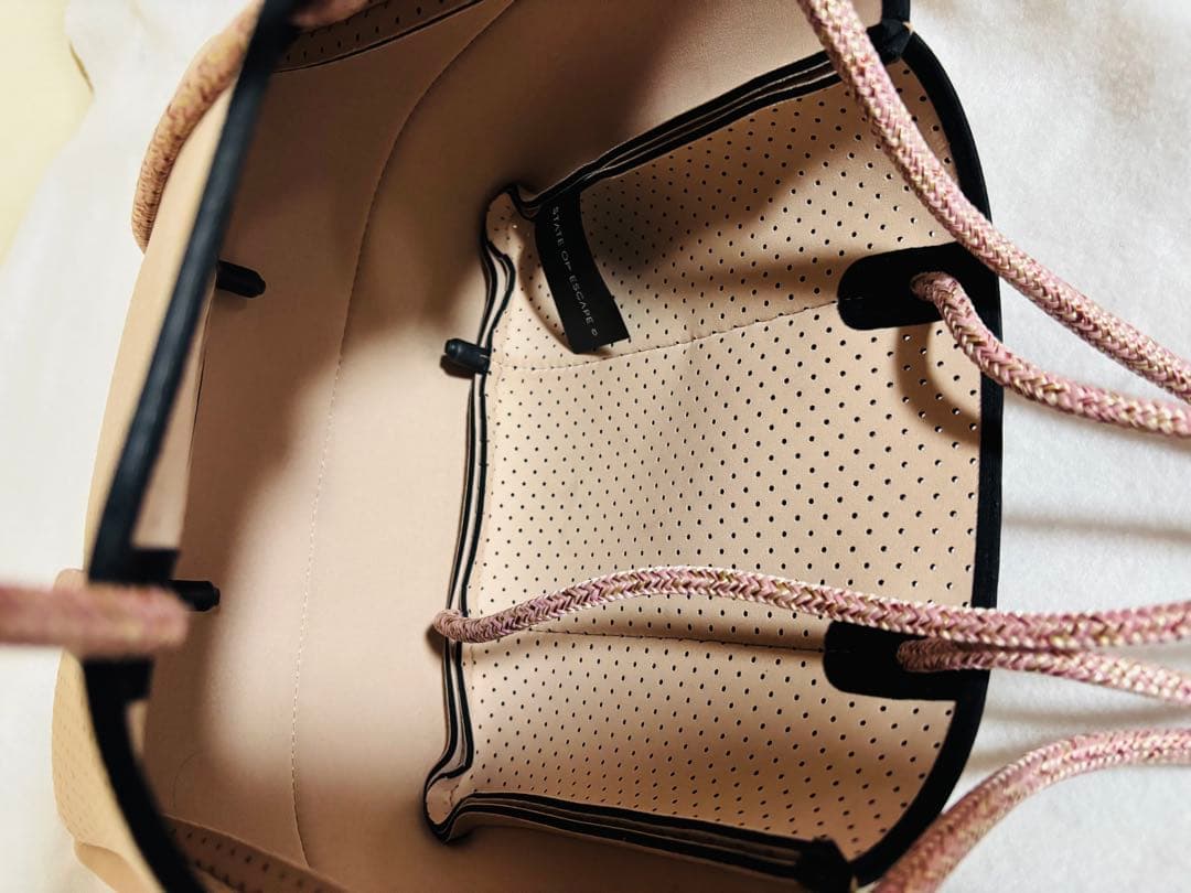 naaaaa様ステイト オブ エスケープ バッグ ベージュ　ピンク blush