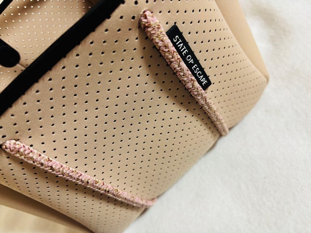 naaaaa様ステイト オブ エスケープ バッグ ベージュ　ピンク blush