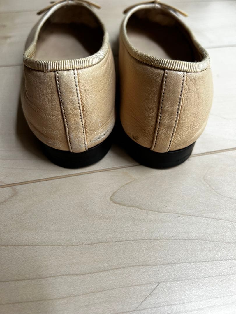 CHANEL バレエシューズ ベージュ35,5