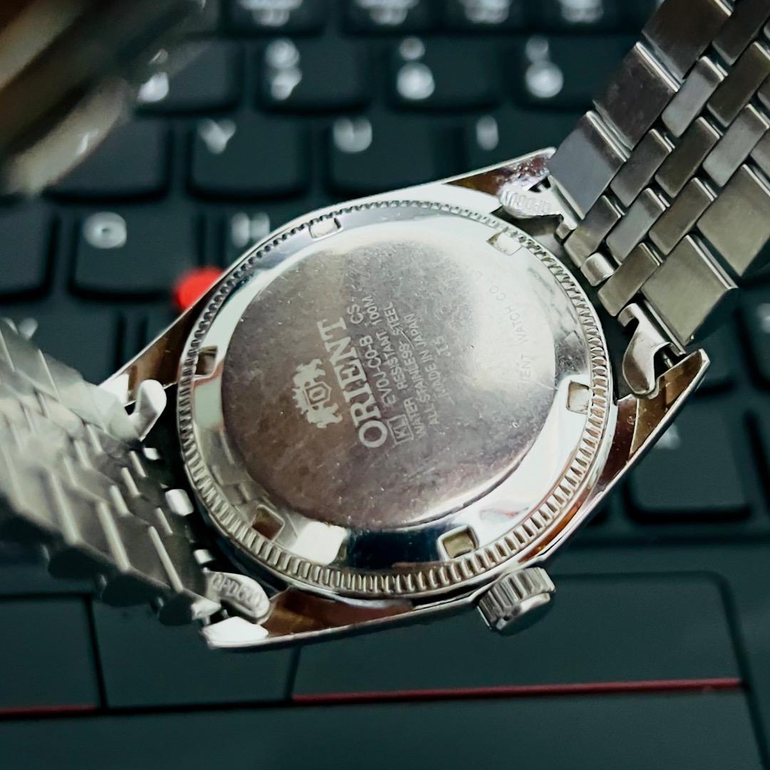 オリエント President ホワイト 美品