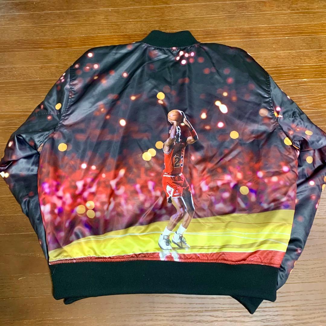 新品 ナイキ ジョーダン 3XL グラフィックジャケット MA-1 大きいサイズ